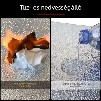 XPS hőszigetelő panel napszobához alumíniumfóliával, magas hőállóságú, nagy sűrűségű