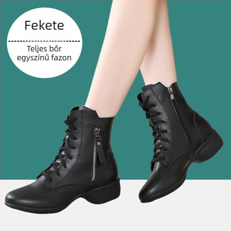 Női matróz-stílusú tánc cipő puha gumitalppal – mind a négy évszakra
