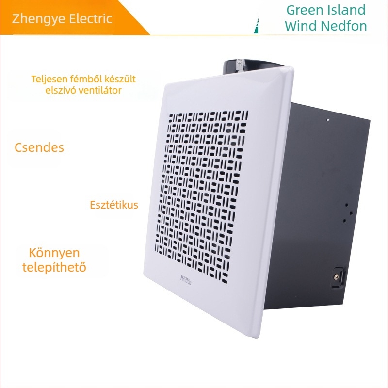 BPT10-13J20 teljesen fém csőventilátor mennyezetbe épített szerelés, 220V