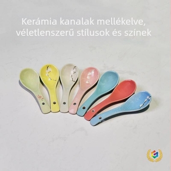 Kerámia edény fedővel, otthoni használatra, egyéni adag tojás pároló, agyagból készült leveses fazék