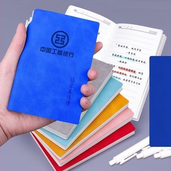 Testre szabható juhbőr notesz, elegáns diák notesz, A7 méret, üzleti stílus