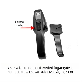 Idősebb stílusú Shenyang Aiqi nyomásfőző kar, fekete, toló típusú kéz, kiegészítő (kivezetőcső nélkül)