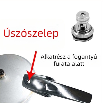 Idősebb stílusú Shenyang Aiqi nyomásfőző kar, fekete, toló típusú kéz, kiegészítő (kivezetőcső nélkül)