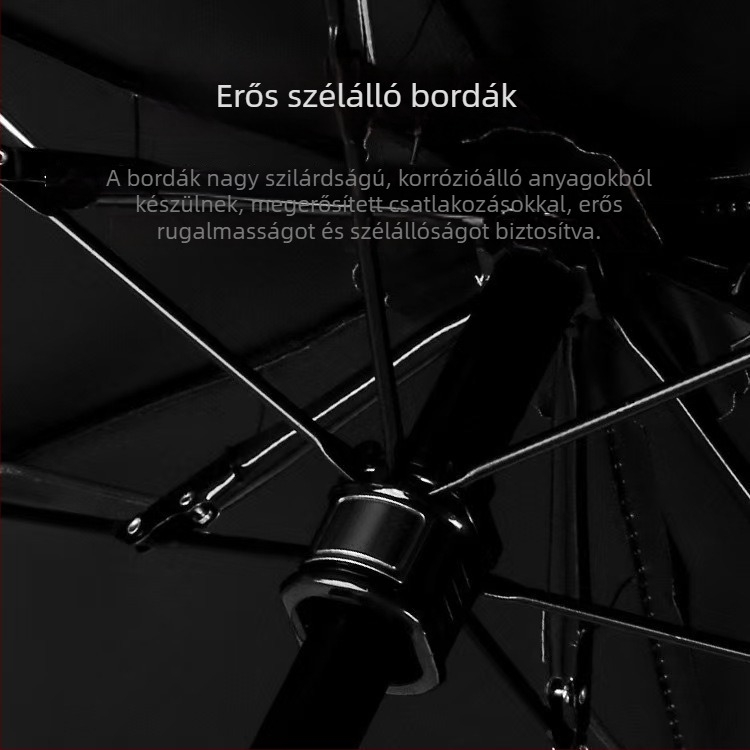 Ultra-könnyű ötfáju napernyő, mini zsebes lapos kivitel, kettős használat, hordozható