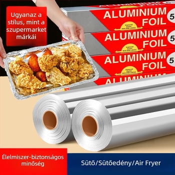 Sütéshez és grillhez használt alumíniumfólia