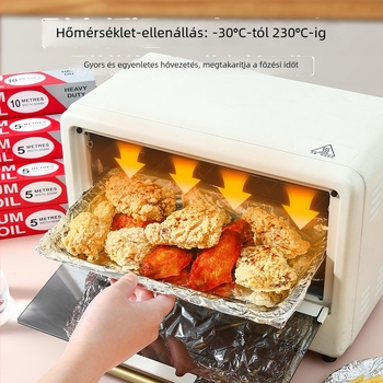 Sütéshez és grillhez használt alumíniumfólia