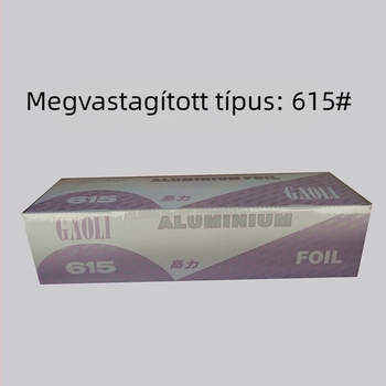 High Force 615 élelmiszer-fólia, 0.018 mm, A osztály — grillhez és sütéshez: hús, csirke és hal