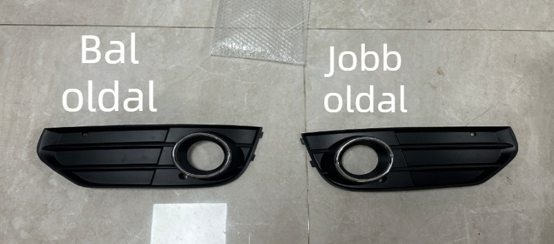 Audi A4 B8 ködlámpa keret és grille (2010-2016) 8K0807681 8K0807682