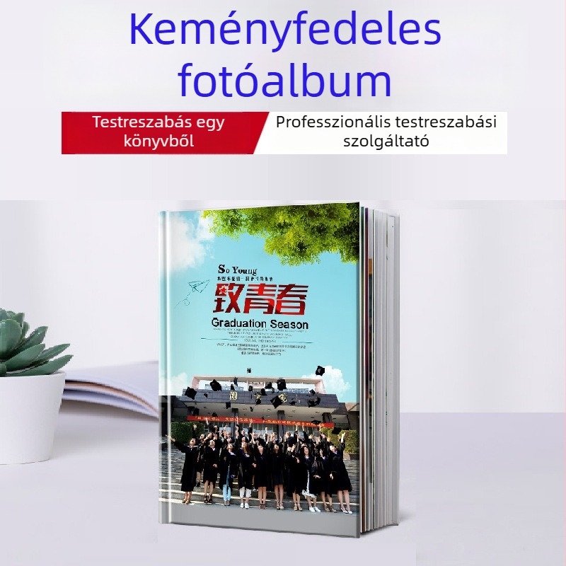 Celebrity PB fotóalbum nyomtatás, személyre szabott fotókönyv és ballagási emlékalbum