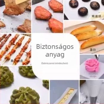 Szilikon bevonat sütőpapír sütéshez és grillhez, tapadásmentes, zsírelnyelő, magas hőállóságú