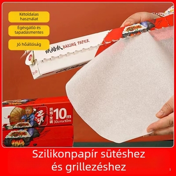 Air Fryerhez szilikon-olajpapír - olajfelszívó sütőlap grillhez és hús sütéséhez