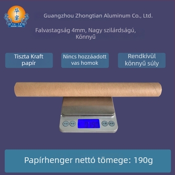 Élelmiszer-minőségű alumíniumfólia, 18 mikron, 100 m × 45 cm, hőálló, egyszer használatos