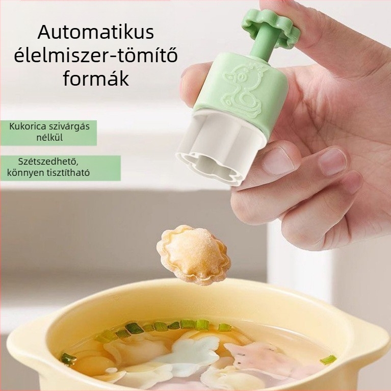 Wanton forma és nyomóeszköz babatáplálékhoz, pillangó alakú tésztaformák és süteményformázó készlet