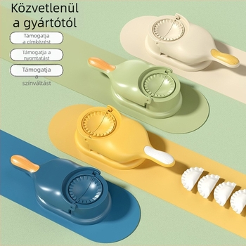 Gombóc készítő eszköz tésztalap-nyomóval