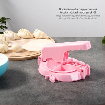 Gombóc tészta lap készítő PVC nyomólemez és forma