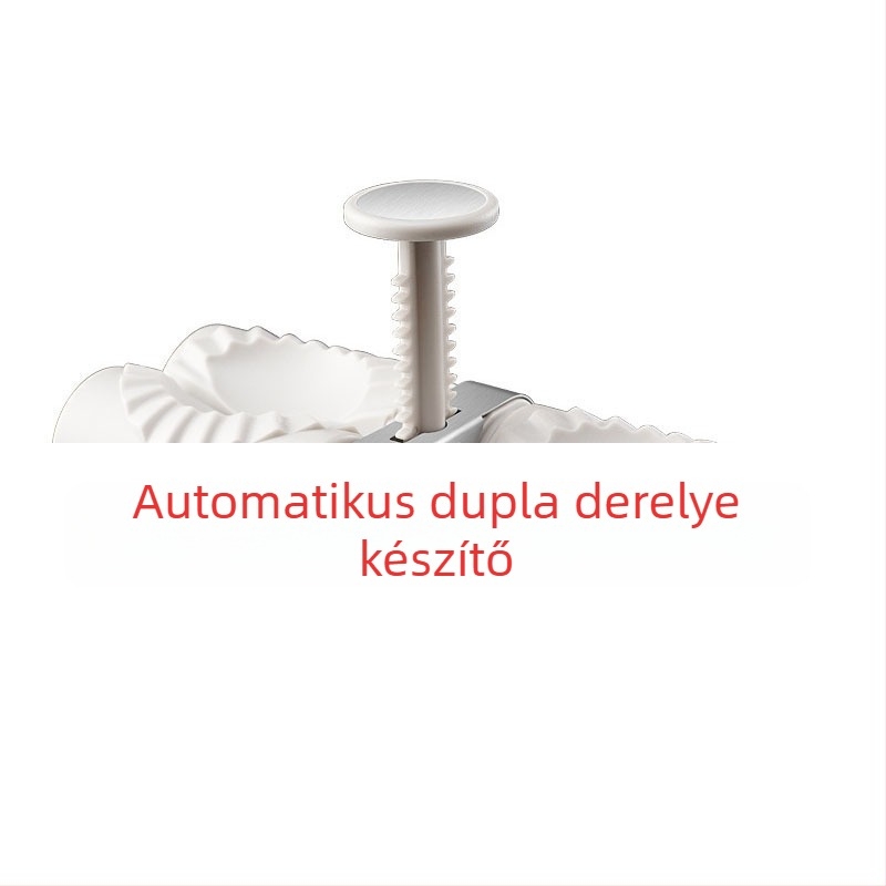 Automata kétszárnyú gombóc-készítő gép és forma