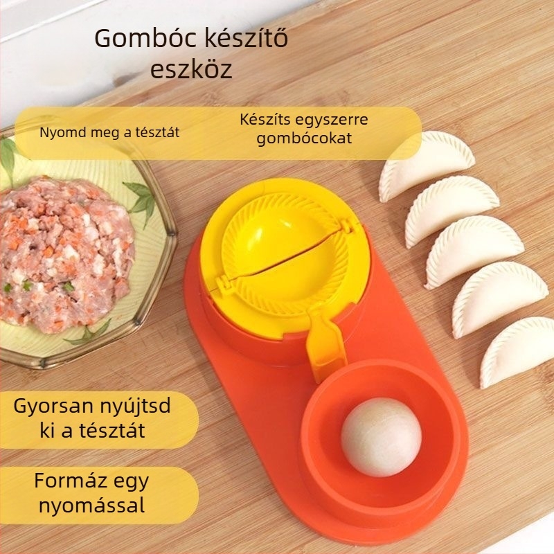 Kézi gombóc készítő és tészta nyújtó készlet