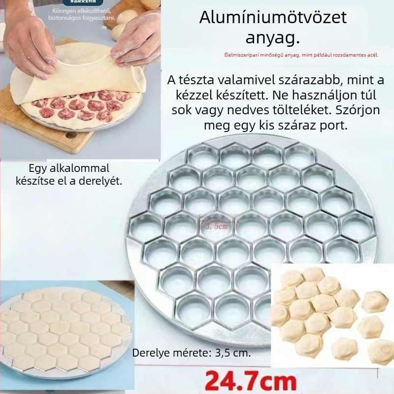 Alumínium gombóc forma – gyors gombóc készítő, konyhai eszköz