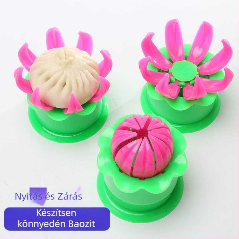 Kézzel készített gombóc forma és pároló alátét – otthoni konyhai eszköz párolt gombócokhoz