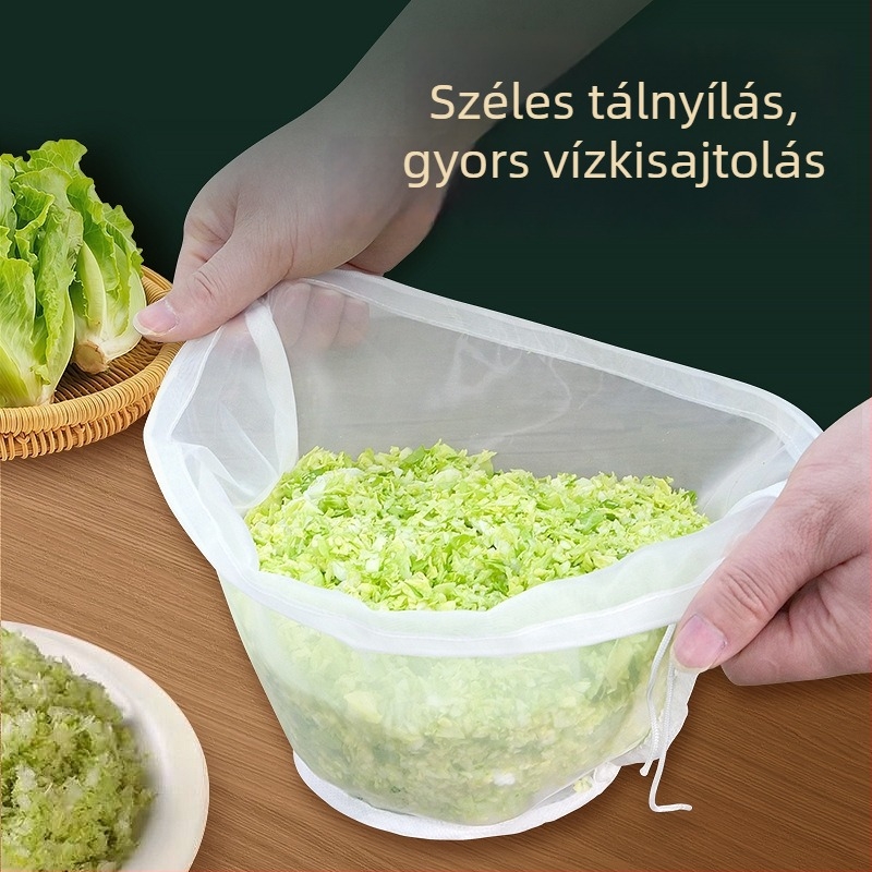 Ingot formájú zöldség töltelék nyomózacskó, nagy nyílású leeresztő zacskó, PP