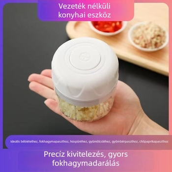 Hordozható kézi fokhagyma zúzó és hámozó, kompakt, többfunkciós konyhai eszköz