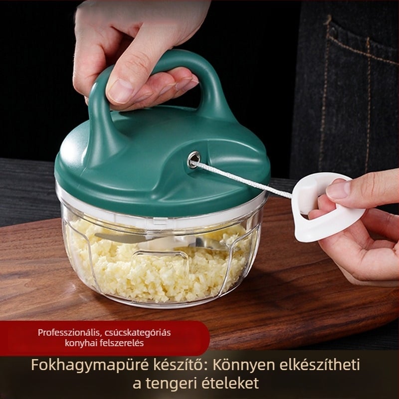 Kézi fokhagymaprés és zúzó – kompakt háztartási eszköz