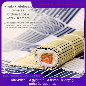 Bambusz sushi sodró mat