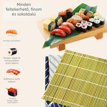 Bambusz sushi sodró mat