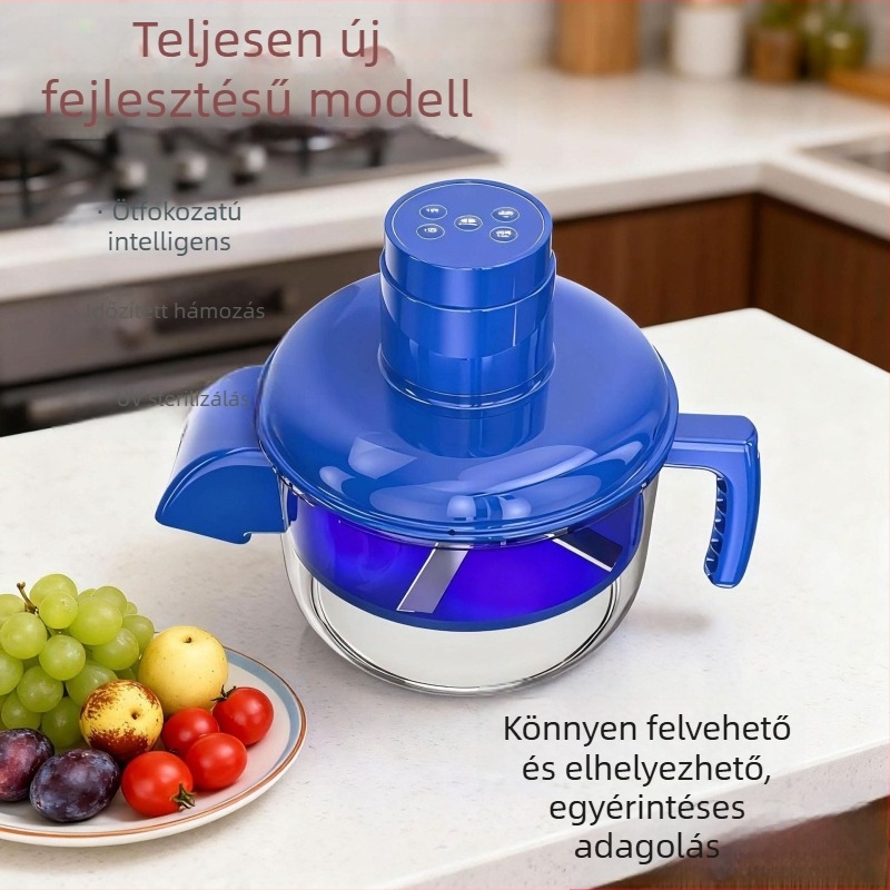 Elektronikus gyümölcs- és zöldséghámozó készülék szőlőhámozó funkcióval – automata, okos készülék otthoni és kereskedelmi használatra