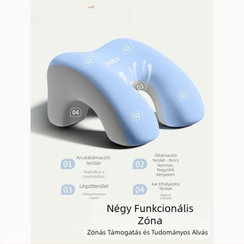 Memóriahabos gyerekeknek készült pihenő párna, négy évszakos osztálytermi használatra ebédszünethez és alváshoz