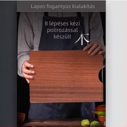 Rózsafa tömörfa vágódeszka antibakteriális és penészmentes tulajdonságokkal a konyhához