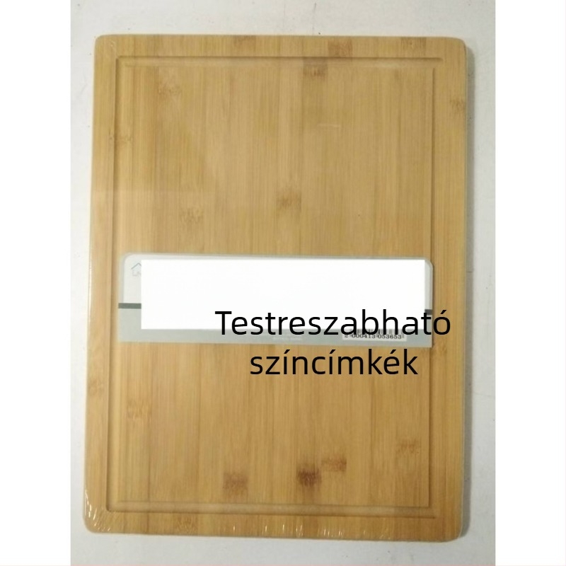 Bambusz vágódeszka, téglalap alakú, mosogatóhoz