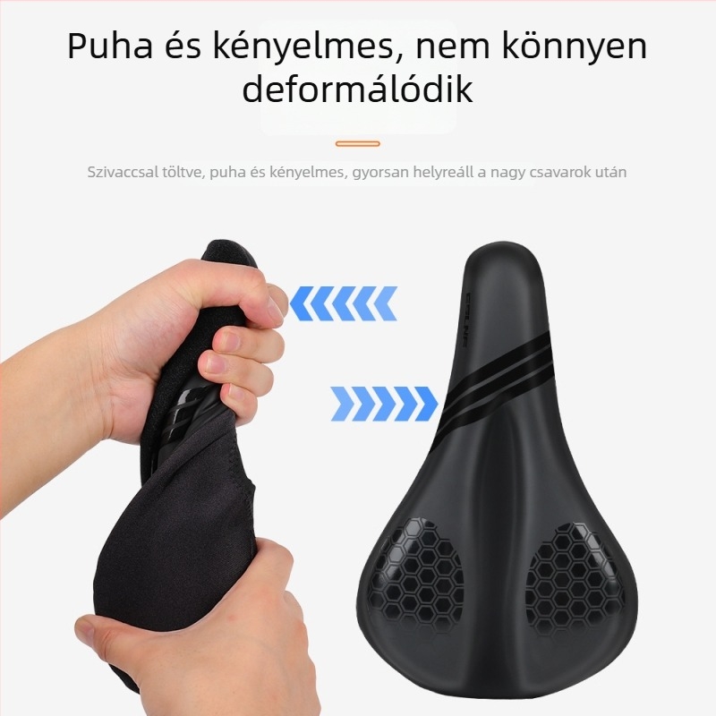 ESLNF kerékpárnyereg borító, ütéscsillapító, csúszásmentes, út- és terepkerékpárokhoz