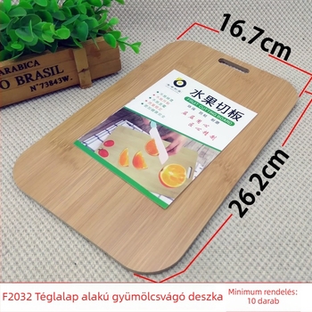 F2032 Téglalap alakú gyümölcs- és zöldségvágódeszka