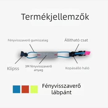 Új MCC kerékpáros fényvisszaverő öv éjszakai tekeréshez