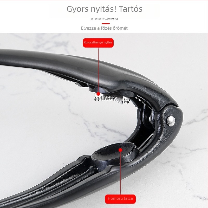 ABS műanyag gesztenye nyitó keresztes klipe, gesztenyehéj eltávolító eszköz