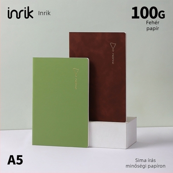 Inrik 2026 A5 havi tervező, 18 hónapos naptárral és notesz