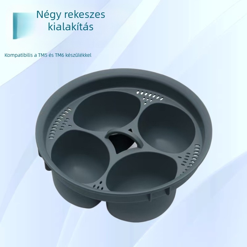 Thermomix kiegészítők: 4 az 1-ben tojásgőzölő TM5 TM6-hoz