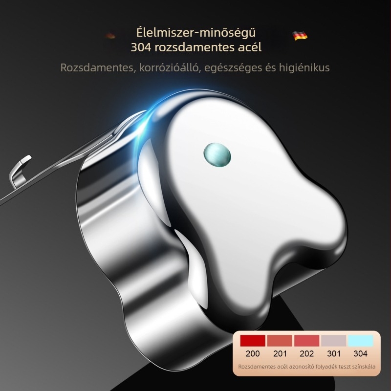 304 rozsdamentes acél tojás pároló akasztós forma – multifunkcionális konyhai eszköz főtt és poché tojásokhoz