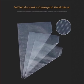 Egyszer használatos, átlátszó háromszög alakú tortadíszítő zacskó