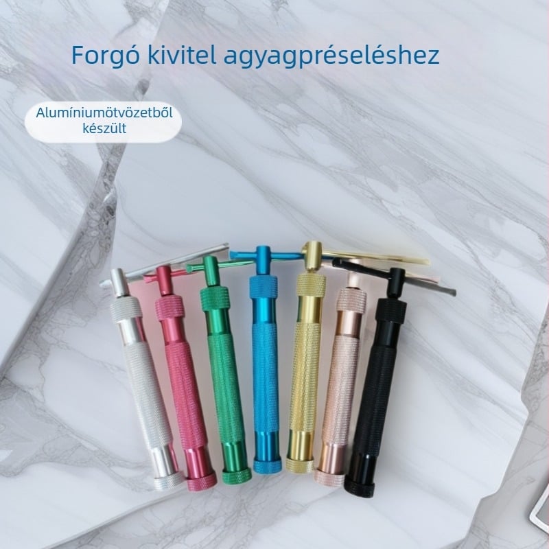 Forgó extrudáló pisztoly agyaghoz alumíniumötvözetből — tortadíszítésre