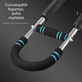 Állítható U-alakú karerőfejlesztő készülék, mellizom és bicepsz edzésére, otthoni edzés