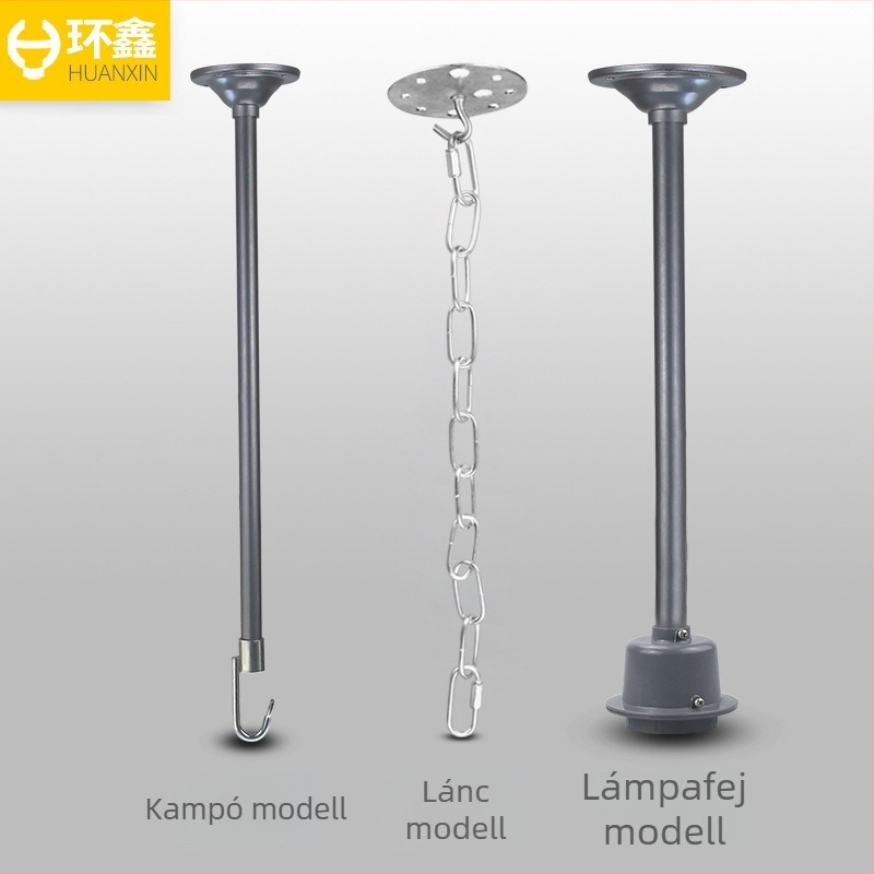 Ipari függőlámpa gyárnak és raktárnak meghosszabbított hosszúsággal – teljes világítási alkatrészek készlete
