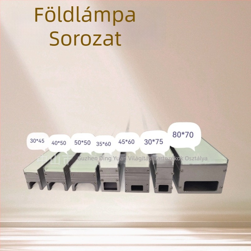 LED földalatti világítás – kültéri tájvilágításhoz készlet, wall-washer