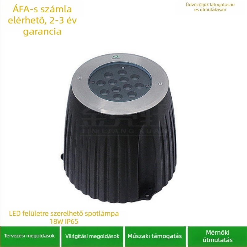 Cree LED homlokzati mosó lámpa készlet állítható beesési szöggel, külső ház (felületi vagy beépített montázs)