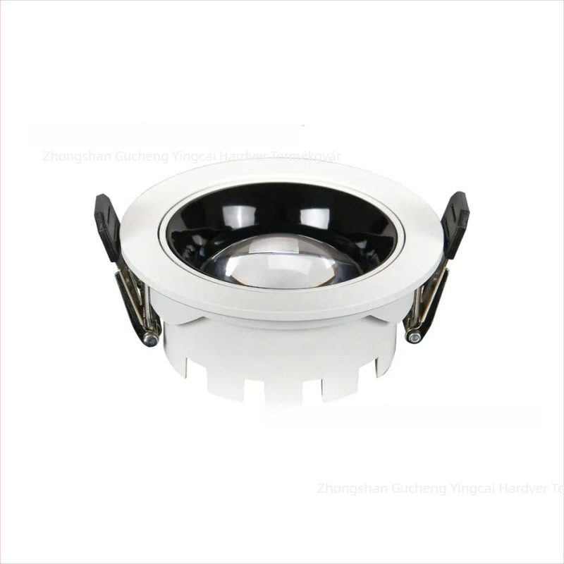 Ultra vékony COB downlight, alumínium ház, 75 lyukak, falmosó hatású világítás