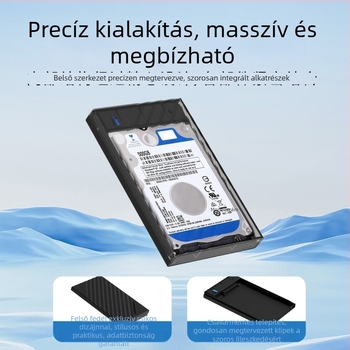 2,5 hüvelykes külső SATA merevlemez tok USB 3.1
