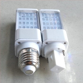G23/G24 horizontális LED-lámpa ház, 20W, alumínium, kompatibil 5730/2835 LED-ekkel