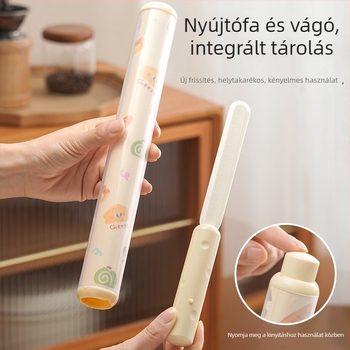 Kétszerszámos tésztanyújtó háztartási használatra, élelmiszer-minőségű, győző tészta lapok nyújtására, palacsinták készítésére és tészta sütésére