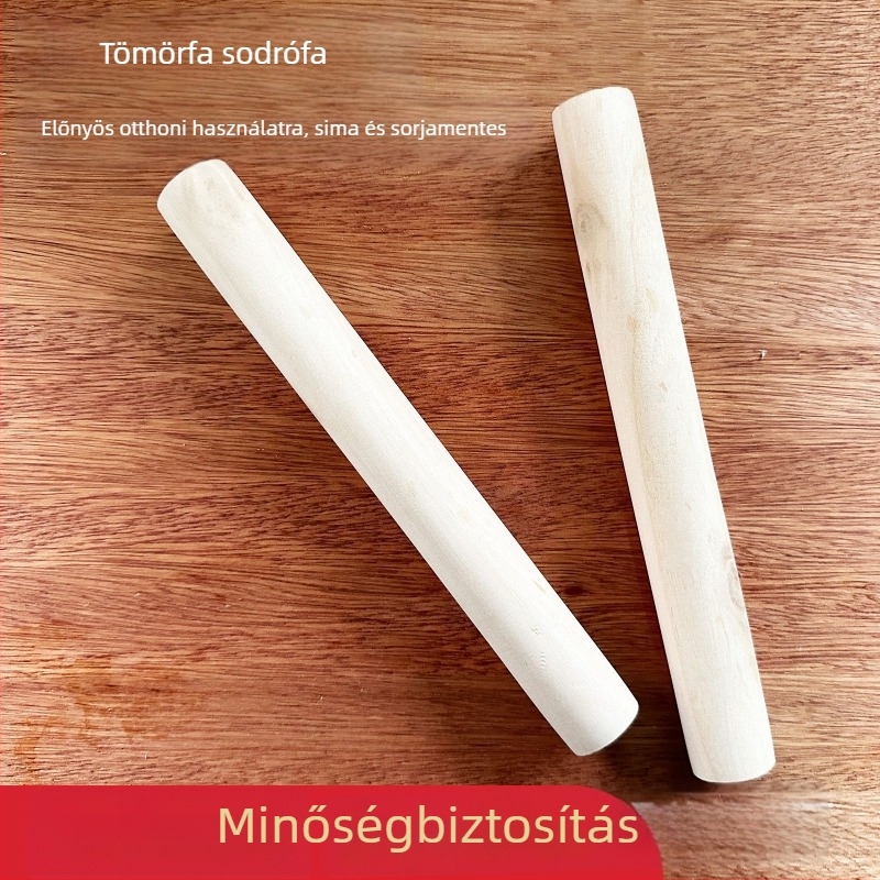 Bükkfából készült nyújtófa